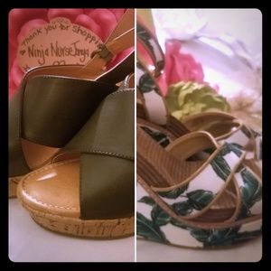 Bundle of 2 super cute and funky wedges!